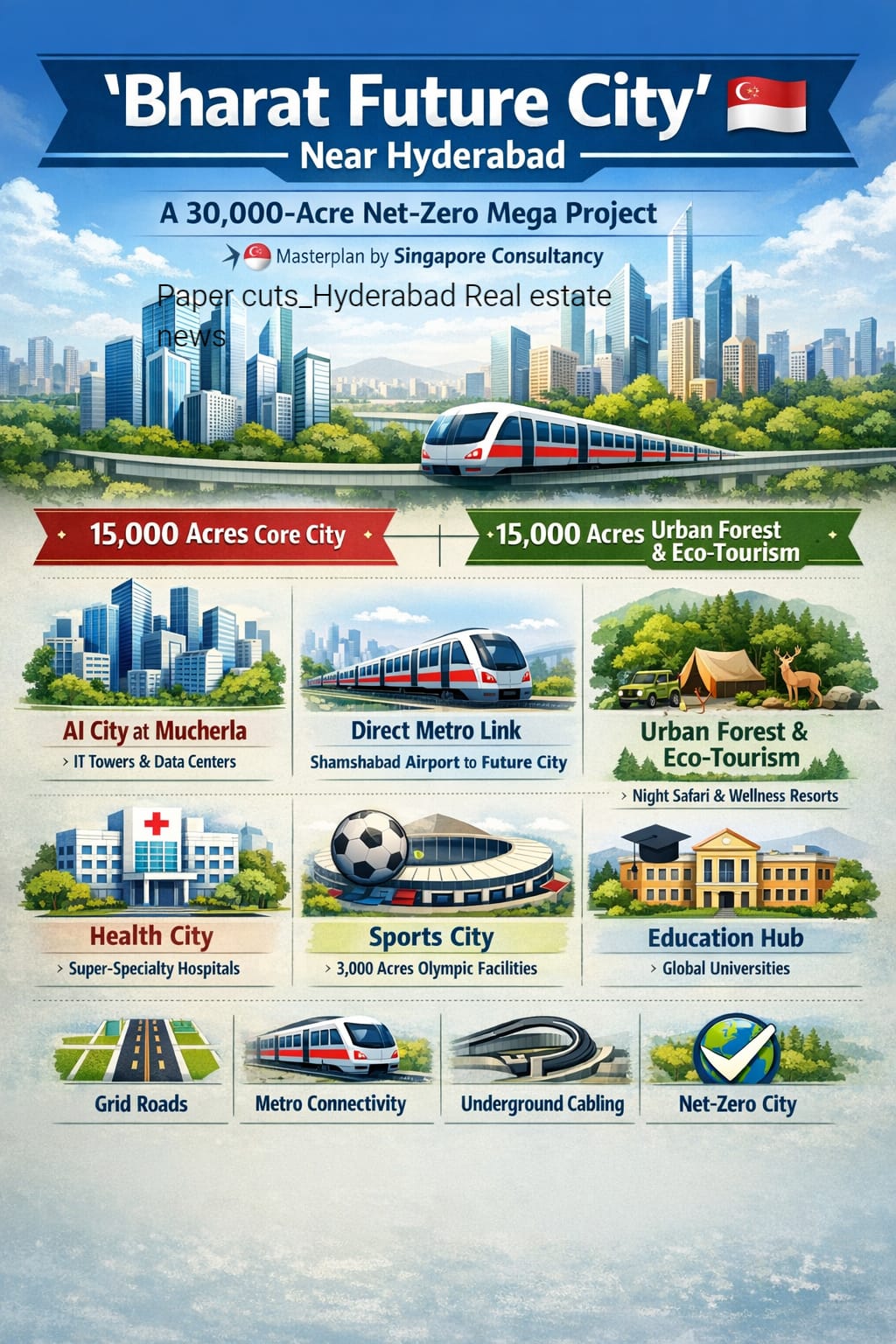 Bharat Future City Near Hyderabad