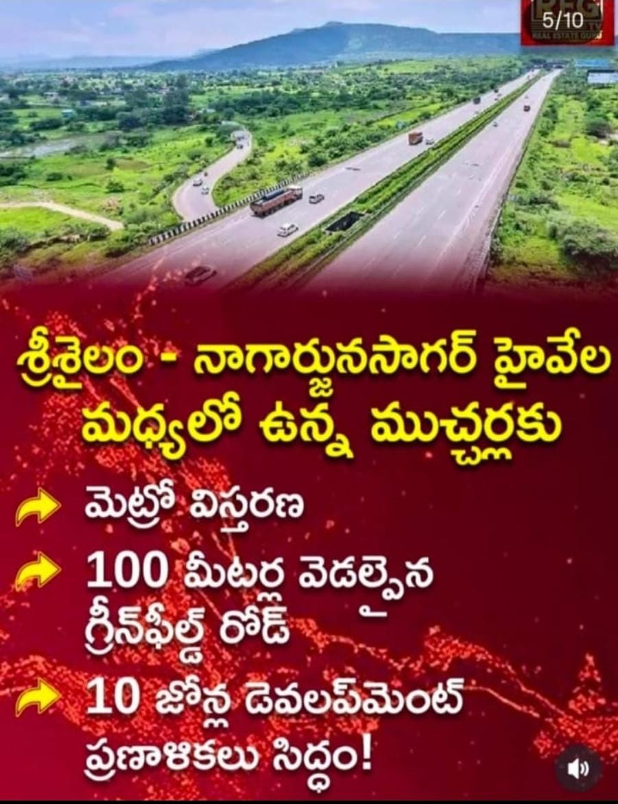 Srisailam Highway Development Corridor